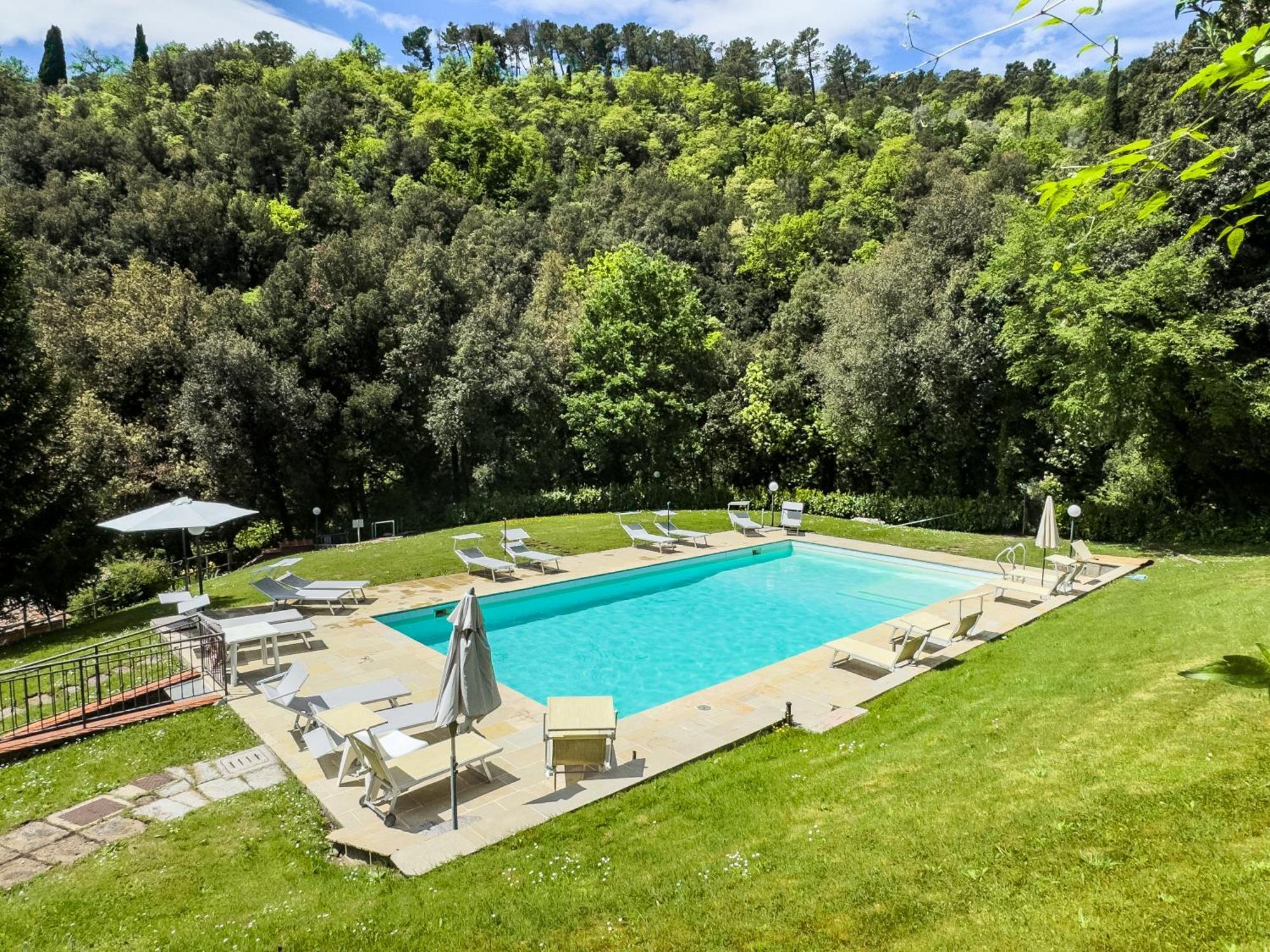 La Ferriera Exclusive Resort - Pool & Waterfall Loro Ciuffenna Eksteriør bilde