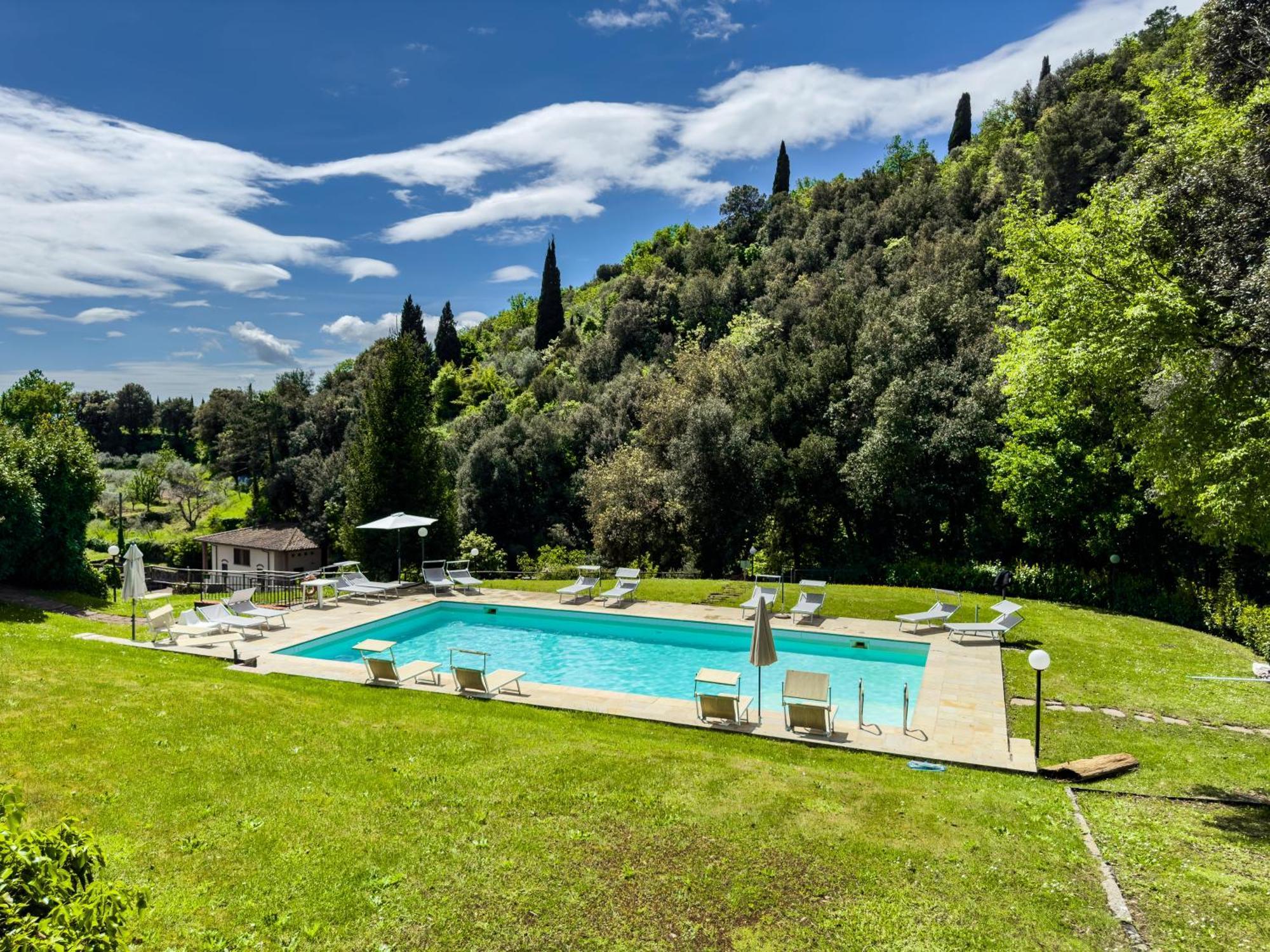 La Ferriera Exclusive Resort - Pool & Waterfall Loro Ciuffenna Eksteriør bilde