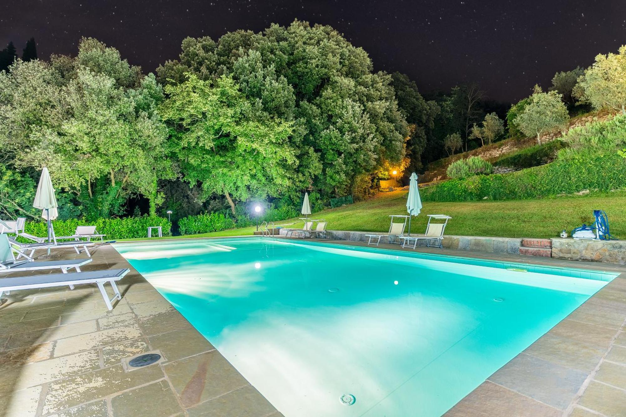 La Ferriera Exclusive Resort - Pool & Waterfall Loro Ciuffenna Eksteriør bilde